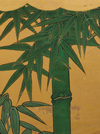 A JAPANESE MID SIZE SIZED BYOBU, EDO PERIOD (1600-1868)