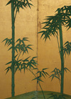 A JAPANESE MID SIZE SIZED BYOBU, EDO PERIOD (1600-1868)