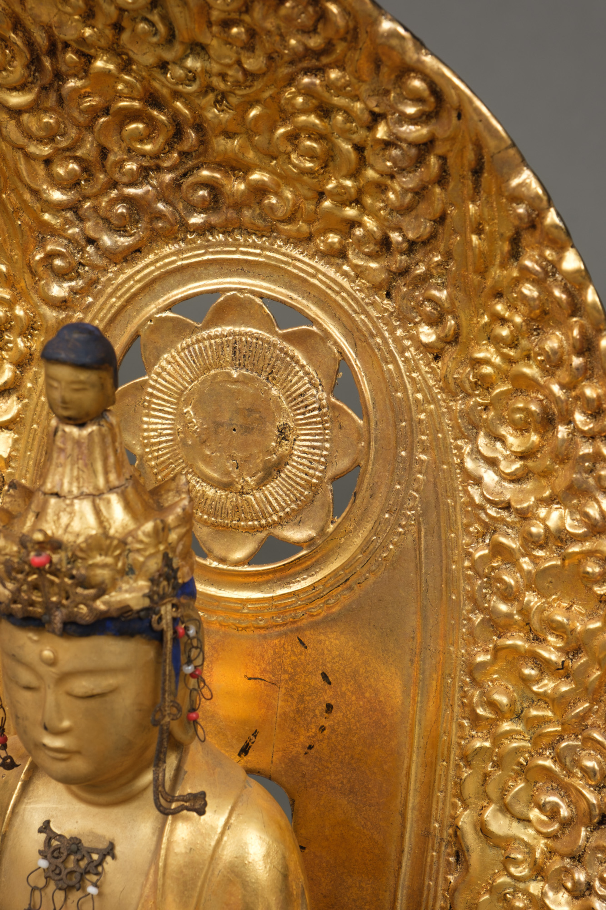 A JAPANESE BODHISATTVA KANNON 観音, BAKUMATSU PERIOD (1853-1867)