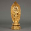 A JAPANESE BODHISATTVA KANNON 観音, BAKUMATSU PERIOD (1853-1867)