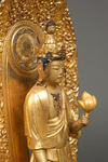 A JAPANESE BODHISATTVA KANNON 観音, BAKUMATSU PERIOD (1853-1867)