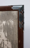 A JAPANESE TWO-PANEL SILVER LEAF ROOM DIVIDER 屏風 (BYÔBU) BY WAKASA SEIKYÔ (BUTSUGAI) (1887-1957)