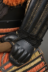 A JAPANESE BLACK LACQUER SUIT-OF-ARMOUR (YOROI) 鎧 WITH DRAGON CREST, SHÕWA PERIOD (1926-1989)