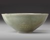 A KOREAN CELADON GLAZE BOWL, GORYEO DYNASTY (918-1392)