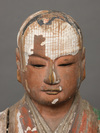 A JAPANESE SCULPTURE OF JIZÔ BOSATSU 地蔵菩薩, EDO PERIOD (1600-1868)