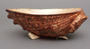 A LARGE JAPANESE ABALONE 鮑 (AWABI)-SHELL WITH LACQUERED LID, MEIJI PEIROD (1868-1912)