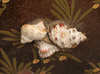 A LARGE JAPANESE ABALONE 鮑 (AWABI)-SHELL WITH LACQUERED LID, MEIJI PEIROD (1868-1912)
