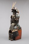 A JAPANESE BLACK LACQUERED SUIT-OF-ARMOUR, LATE EDO PERIOD