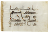 A QURAN LEAF IN KUFIC SCRIPT ON VELLUM, NEAR EAST OR NORTH AFRICA, 9TH CENTURY