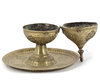 A BRASS INCENSE BURNER, DECCAN, 16TH CENTURY
