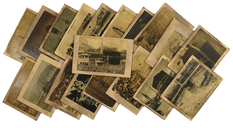 A COLLECTION OF 19 PHOTO'S OF MECCA, MEDINA, THE MAHMAL AND THE HAJJ, EARLY 20TH CENTURY