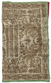 A METAL-THREAD EMBROIDERED SILK PANEL OF THE DOOR OF BAB AL-SALAM, OTTOMAN, MAHMUD II (REIGNED 1808-39)