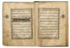 AN ILLUMINATED QURAN,  BAGHDAD, QARA QUYUNLU DYNASTY, DATED  870 AH/1465 AD