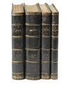 MIR’AT AL-HARAMAIN (VIEW OF THE TWO HOLY SANCTUARIES) COMPLETE SET IN FOUR VOLUMES BY AYYUB SABRI, DATED 1306 AH/1888 AD