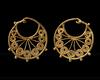 A PAIR OF BYZANTINE GOLD EARRINGS, CIRCA 8TH-10TH CENTURY A.D.
