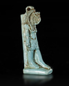 AN EGYPTIAN FAIENCE AMULET OF THOTH, LATE PERIOD, CIRCA 688-343 B.C.
