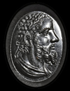 A ROMAN CARNELIAN INTAGLIO BUST OF EMPEROR, CIRCA 2ND-3RD CENTURY A.D.