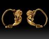 A PAIR OF GREEK GOLD EROS EARRINGS, HELLENISTIC PERIOD, CIRCA 3RD-2ND CENTURY B.C.