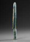 A WESTERN ASIATIC  BRONZE SPEAR HEAD, CIRCA 800-600 B.C.