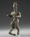 A LATE ROMAN BRONZE FIGURE OF PAN, CIRCA 4TH-5TH CENTURY A.D.