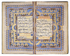 A LARGE KASHMIRI QURAN AMMA JUZ 30TH BY MUHAMMAD FADL AL-AFGHANI, 20TH CENTURY