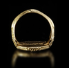 A GOLD SEAL RING