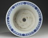 A CHINESE BLUE AND WHITE JARDINIERE, 19TH/20TH CENTURY