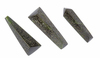 THREE JADE TALISMANIC PENDANTS