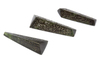 THREE JADE TALISMANIC PENDANTS