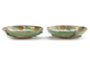A PAIR OF CHINESE  SANCAI-GLAZED POTTERY DISHES, TANG DYNASTY (618-907)