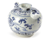 A CHINESE BLUE AND WHITE CHICKEN EWER, MING DYNASTY (1368-1644)