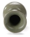 A CHINESE LONGQUAN CELADON BALUSTER VASE, MING DYNASTY (1368-1644)