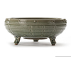 A CHINESE LONGQUAN CELADON 'EIGHT TRIGRAMS' TRIPOD CENSER, LATE YUAN, EARLY MING DYNASTY (13TH-14TH CENTURY)