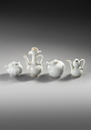 FOUR CHINESE QINGBAI PORCELAIN WATER DROPPERS, SONG DYNASTY (960-1279)
