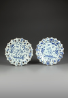 A PAIR OF PLATES IN SAVONA STYLE, BY CANTAGALLI FLORENCE, LATE 19TH CENTURY