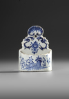 A BLUE AND WHITE STOUP, DELFT, SECOND HALF 18TH CENTURY