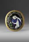A LIMOGES ENAMEL PLAQUE, MARY MAGDALENE, CIRCA 1700