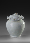 A CHINESE QINGBAI LOTUS JAR AND COVER, NORTHERN SONG DYNASTY (960–1127)