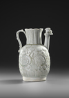 A CHINESE CARVED QINGBAI CHICKEN HEAD EWER, SONG DYNASTY (960-1279)