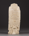 An Ivory carving of a Guanyin head