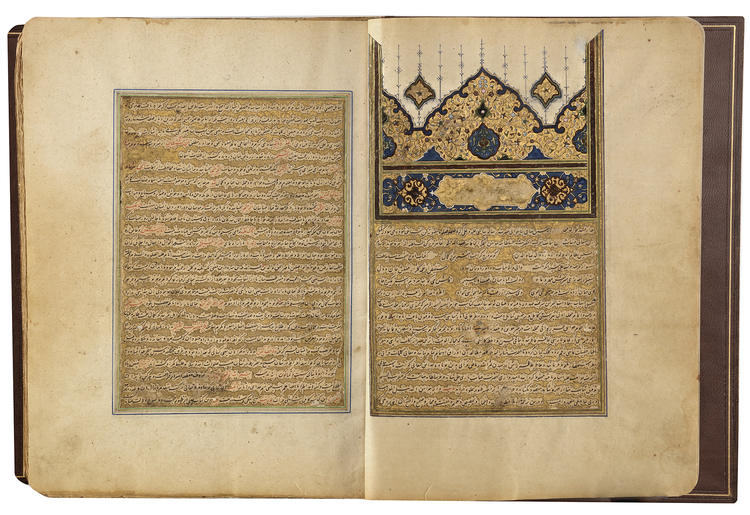 JAWAHER AL-TAFISR LE TOHFAT AL-AMIR BY HUSAIN KASHEFI COPIED BY GAZI SAIF AL-DIN, SULTANATE INDIA, 974 AH/1566 AD