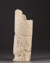 An Ivory carving of a Guanyin head