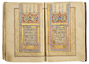 AN ILLUMINATED OTTOMAN QURAN BY ABDULLAH BIN ABUDLSALAM IN MECCA 1295 AH/1878 AD