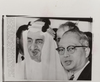 A COLLECTION OF EIGHT OLD PICTURES OF KING FAISAL BIN ABDULAZIZ AL SAUD, 3RD KING OF SAUDIA ARABIA, 1940S-1970S