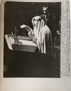 A COLLECTION OF TEN OLD PICTURES OF KING SAUD BIN ABDUL AZIZ AL SAUD, 2ND KING OF SAUDIA ARABIA, 1957