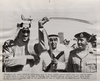A COLLECTION OF TEN OLD PICTURES OF KING SAUD BIN ABDUL AZIZ AL SAUD, 2ND KING OF SAUDIA ARABIA, 1957