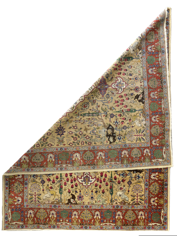 A PERSIAN TABRIZ CARPET FIRST HALF 20TH CENTURY   637e9fafc596d 500 535 02  W 750 