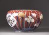 A large Japanese Imari pot