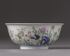 A Chinese famille rose 'chickens' bowl