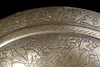 A PERSIAN GILT BRONZE MAGIC BOWL, PERSIA QAJAR DATED 1208 AH/1793 AD